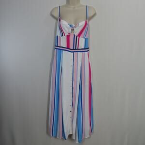 Yumi Kim Sideline Striped Pretty Woman Dress Size Medium
